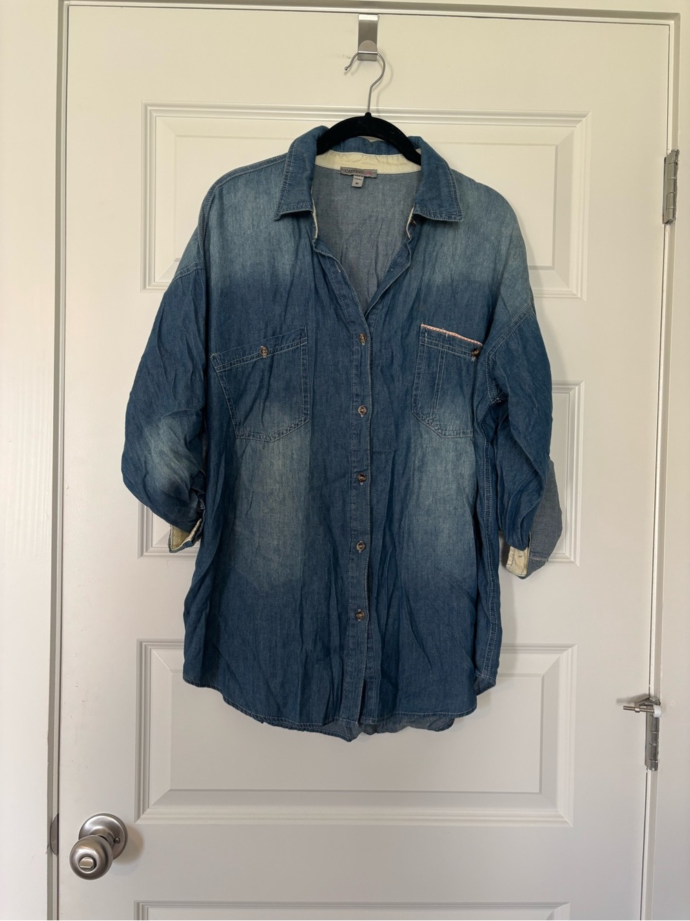 Denim Button Down Shirt